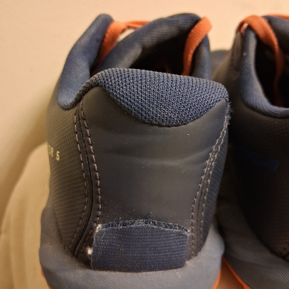 Women's ALTRA SUPERIOR 5 Navy and Orange Athletic Shoes size 7.5 - Picture 5 of 16